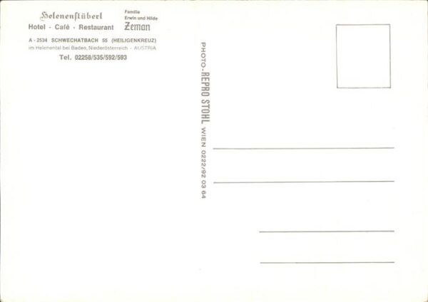 Heiligenkreuz Schwechatbach Helenenst?berl – Bild 2