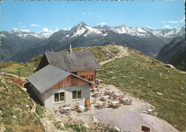 Zillertal Tirol Penkenjochh?tte gegen Ahornspitze