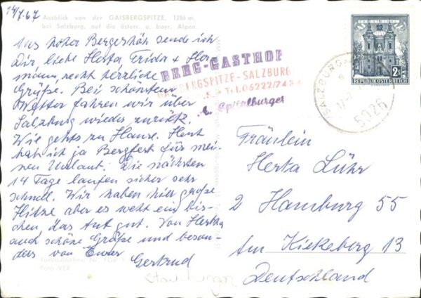 Gaisbergspitze Berg-Gasthof – Bild 2