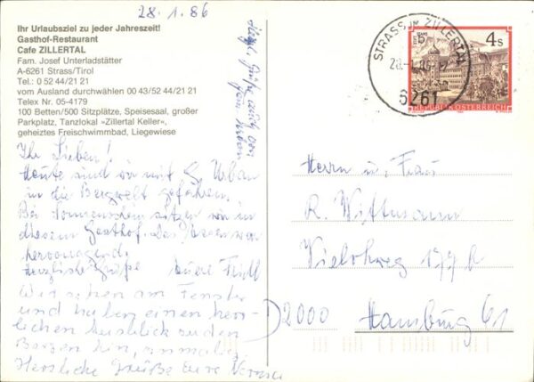 Strass Tirol Gasthof-Cafe Zillertal – Bild 2