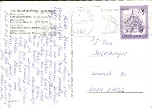 Spital Pyhrn Schischule Hengl-Pension u.Landesjugend – Bild 2