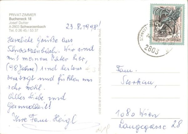 Schwarzenbach Niederoesterreich Haus Bucheneck – Bild 2