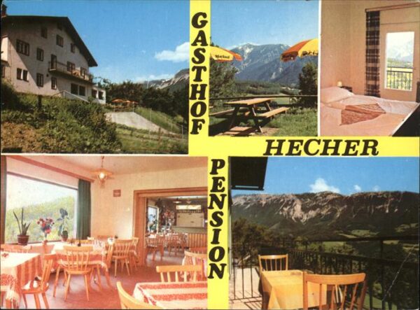 reichenau Niederoesterreich Gasthof-Pension Hecher