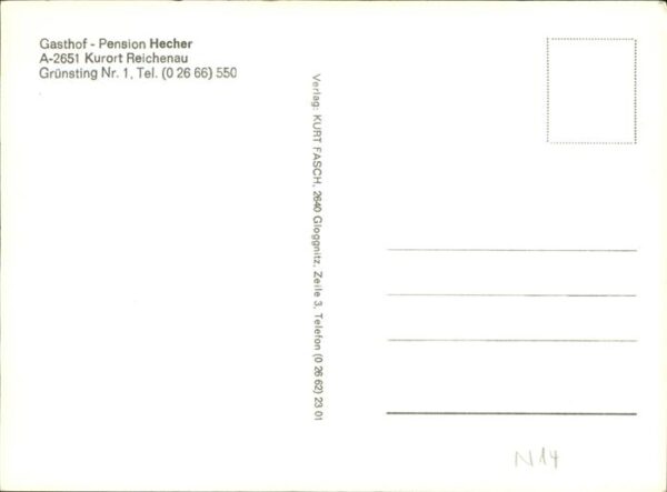 reichenau Niederoesterreich Gasthof-Pension Hecher – Bild 2