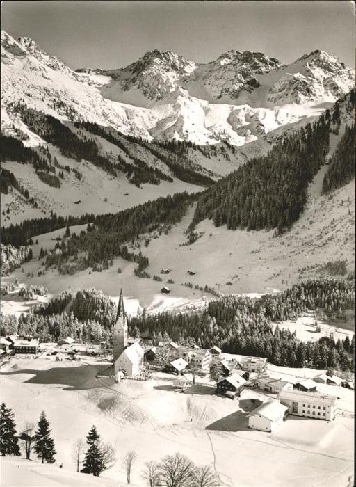 Mittelberg Kleinwalsertal Im Winter