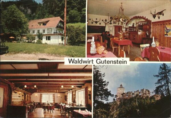 Gutenstein Niederoesterreich Gasthof Waldwirt Details Burg