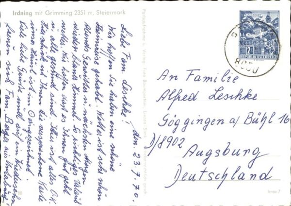 Irdning Panorama mit Grimming – Bild 2