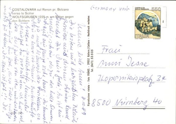 Renon Ritten Costalovara Panorama – Bild 2
