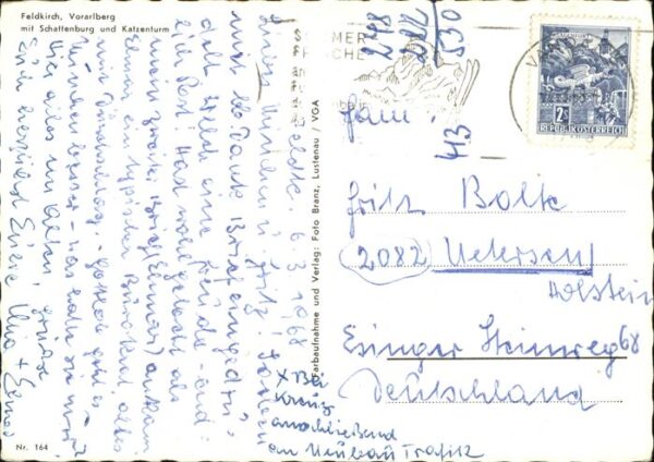 Feldkirch Vorarlberg mit Schattenburg und Katzenturm – Bild 2