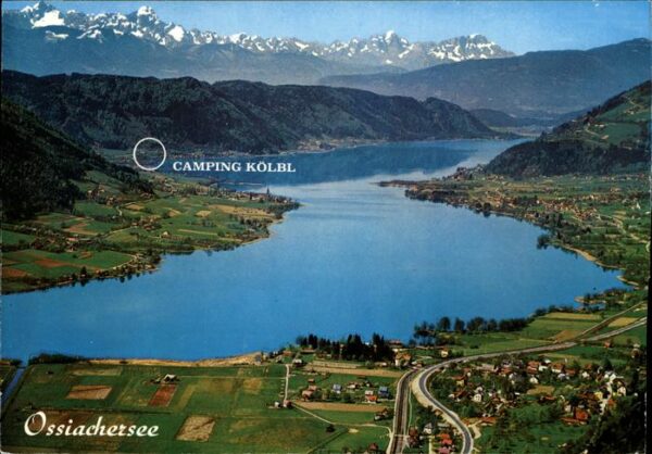 Ossiachersee Panorama mit Alpenblick