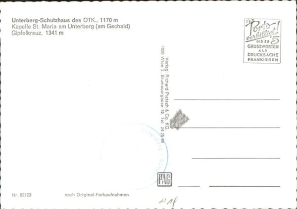 Unterberg Niederoesterreich Schutzhaus Kapelle Gipfelkreuz – Bild 2