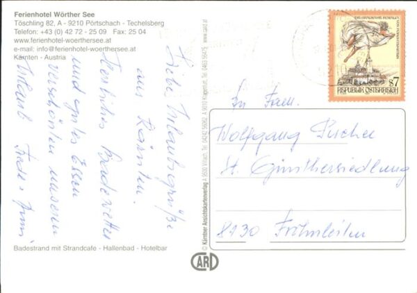 Poertschach Woerthersee Ferienhotel Wörther See Teilansichten – Bild 2