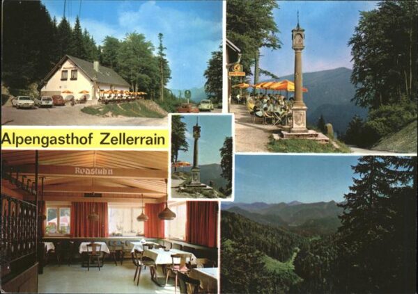 Zellerrain Pass Alpengasthof Passhöhe Zellerrain