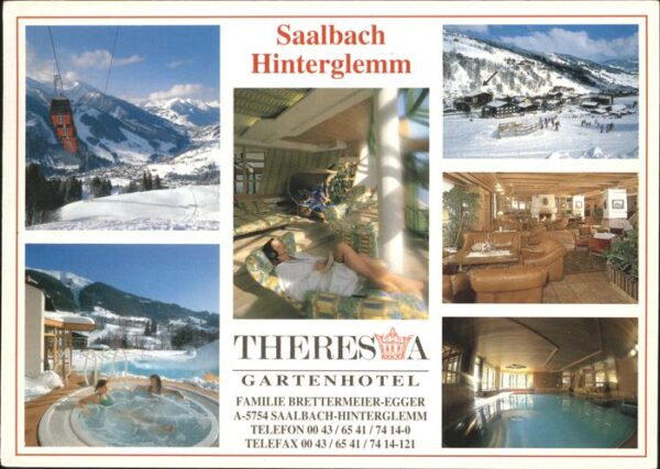 Saalbach-Hinterglemm Theresia Gartenhotel Hallenbad Lift