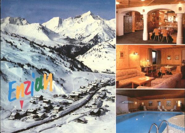 Obertauern Panorama und Hotel Enzian Teilansichten