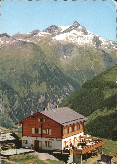 Mallnitz Kaernten Alpengastwirtschaft Häusleralm mit Hann