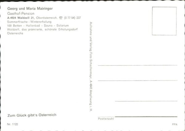 Waldzell Oberoesterreich Gasthof Pension Mairinger Hallenbad Tei – Bild 2