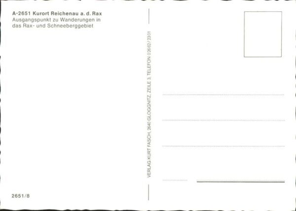 Reichenau Rax Panorama mit Teilansichten – Bild 2