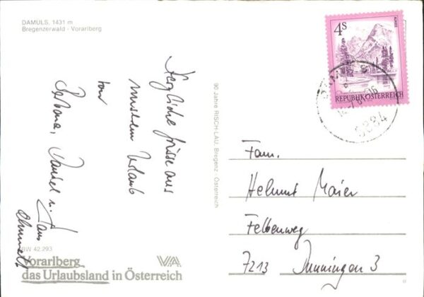 Damuels Vorarlberg Panorama – Bild 2