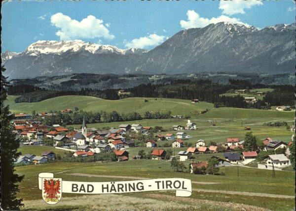 Bad Haering Tirol Panorama mit Alpenblick