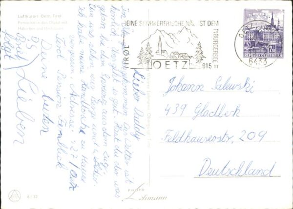 Oetz Blick ins Ötztal mit Habichen und Umhau – Bild 2