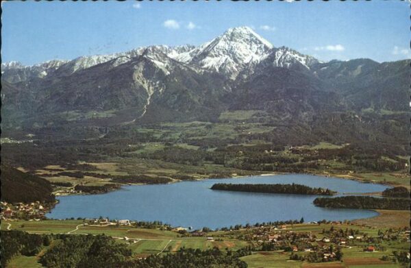 Faakersee Panorama mit Mittagskogel