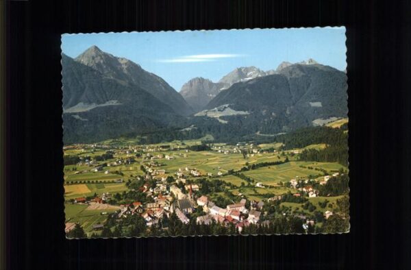Koetschach-Mauthen Kaernten Fliegeraufnahme