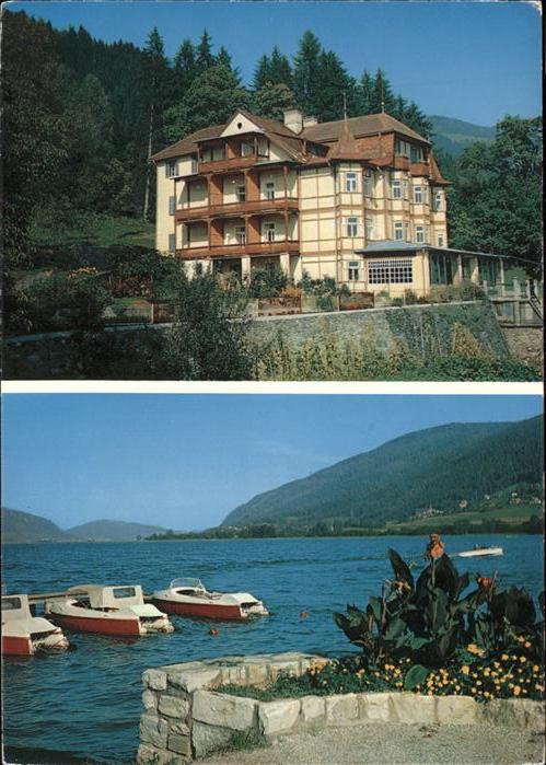 Bodensdorf Steindorf Hotel Pension Guldenbrein Motorboote