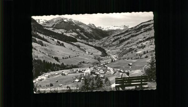 Saalbach-Hinterglemm Panorama Berge