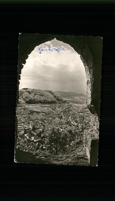 Geislingen Steige Blick von Ruine Helfenstein