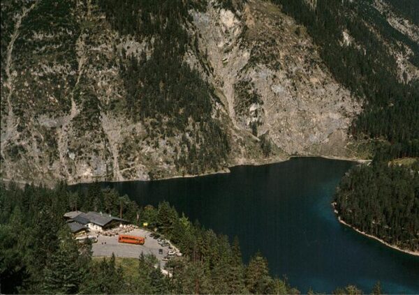 Biberwier Tirol Fliegeraufnahme Gasthaus Zugspitzblick