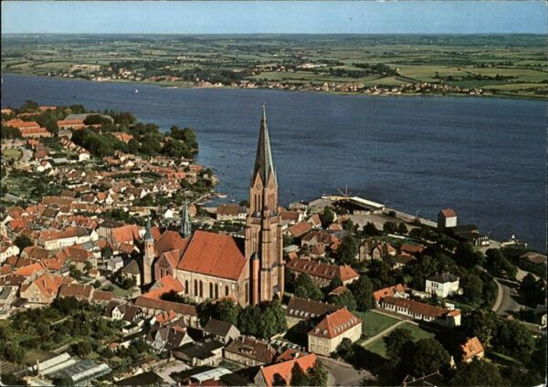 Schleswig Holstein Fliegeraufnahme St.Petri-Dom
