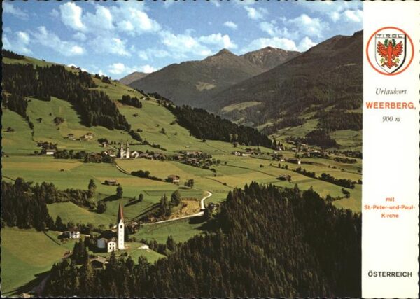 Weerberg Panorama St.Peter-und-Paul-Kirche