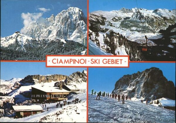 Cortina d Ampezzo Ski-Gebiet Ciampinoi
