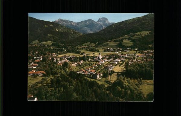 Bad Feilnbach Panorama mit Wendelstein