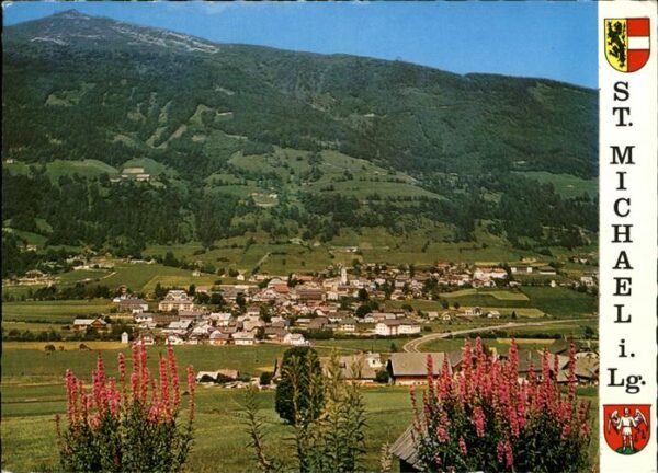 St Michael Lungau Panorama Wappen
