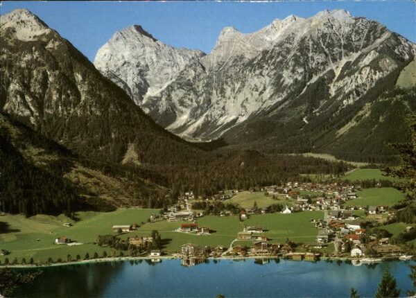 Pertisau Achensee Panorama Achersee Alpen Tirol