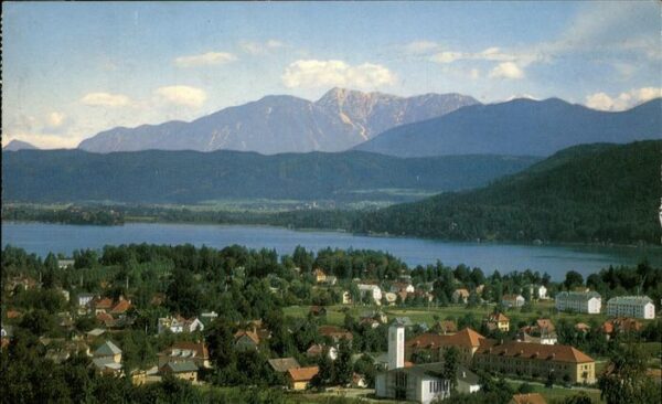 Krummendorf Panorama Wörthersee Alpen Karawanken Ho