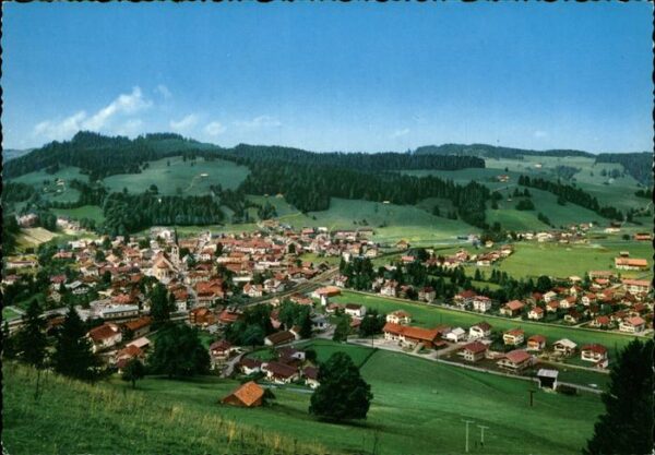 Oberstaufen Panorama Allgäu