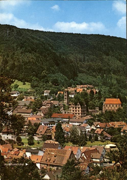 Hirsau Panorama Kloster Romanische Aureliuskir