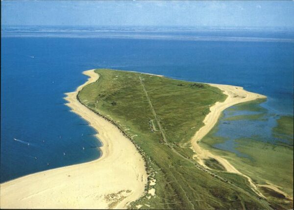 Sylt Fliegeraufnahme Ellenbogen Meer Strand