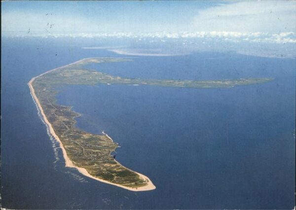 Sylt Fliegeraufnahme ganze Insel Meer Watt S