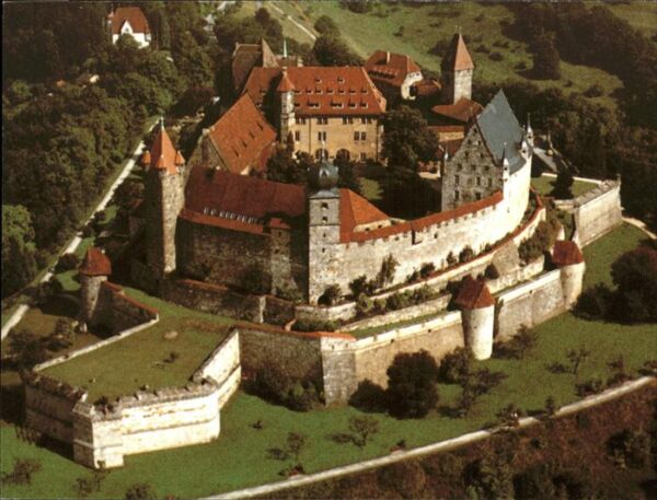 Coburg Fliegeraufnahme Veste Burg Fränkische K