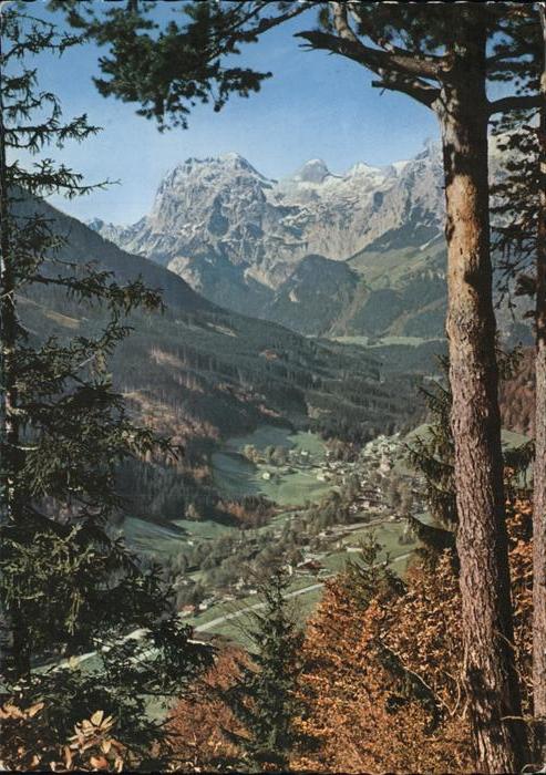 Ramsau Berchtesgaden Panorama Reiteralpe