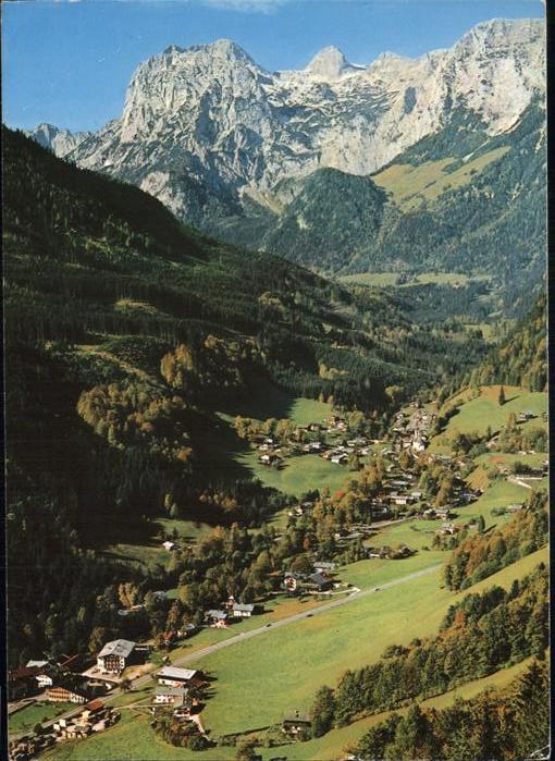 Ramsau Berchtesgaden Panorama Reiteralpe