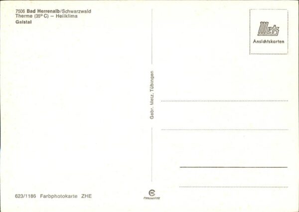 Bad Herrenalb Panorama mit Gaistal – Bild 2