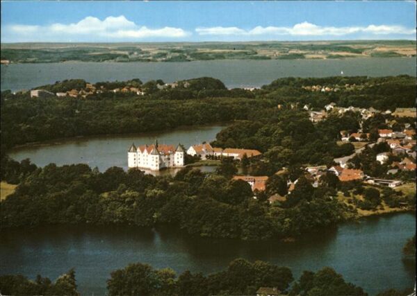 Gluecksburg Ostseebad Fliegeraufnahme Schloss