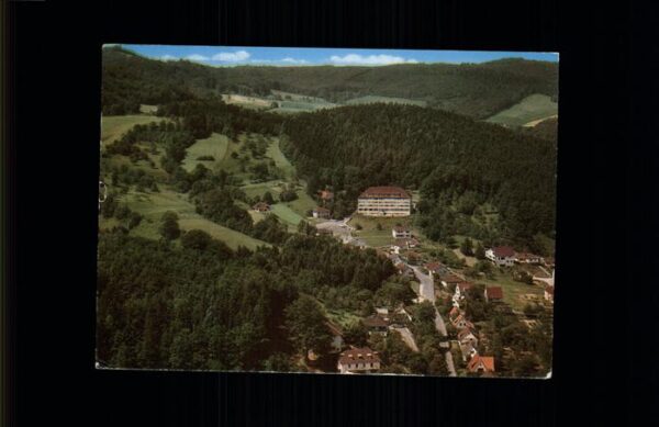 Allendorf Bad Soden Fliegeraufnahme Sonnenberg-Sanatorium