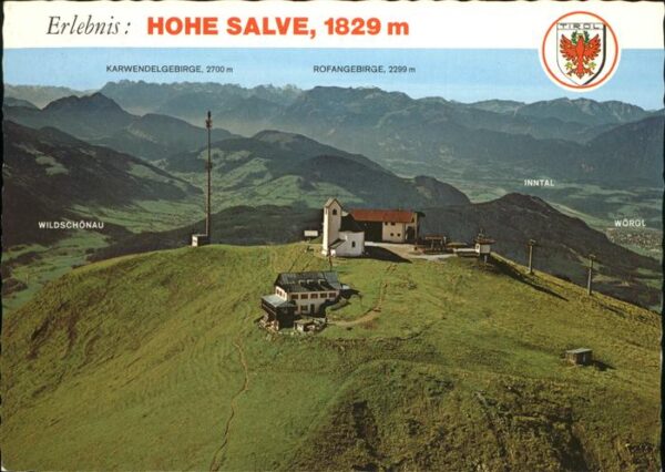 Hopfgarten Brixental Gipfelrestaurant Hohe Salve Familie Age