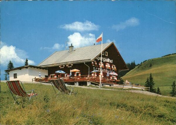 Lofer Haus Schönblick Terrasse Loferalm Toni